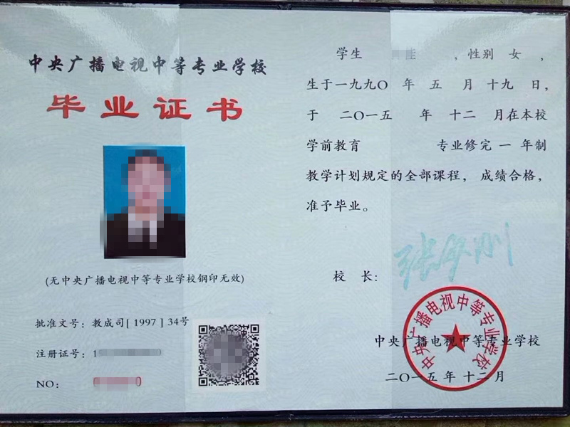 電大一年制中專
