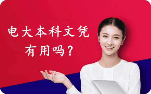 電大本科文憑有用嗎