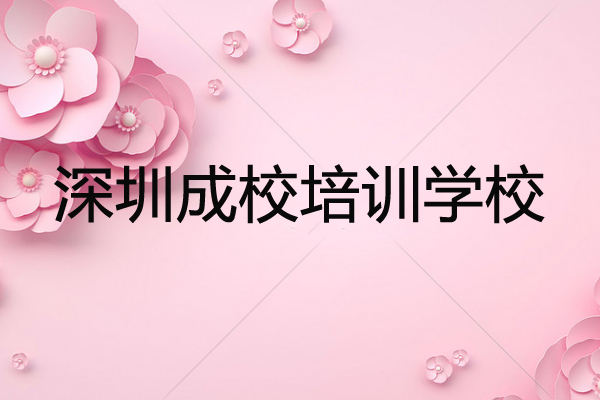 深圳成校培訓(xùn)哪個(gè)學(xué)校好？選擇成校培訓(xùn)要注意哪些？