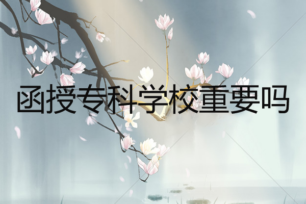 函授?？茖W(xué)校重要嗎？函授?？剖欠裰档脠?bào)考？