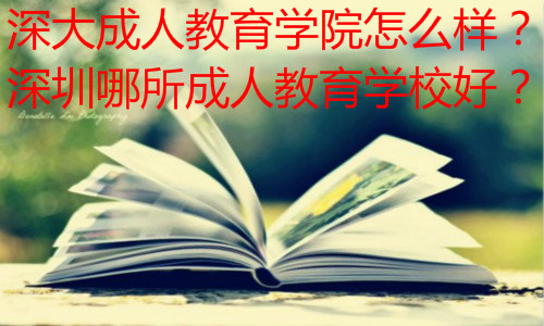 深大成人教育學(xué)院怎么樣？深圳哪所成人教育學(xué)校好？