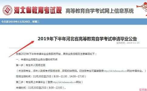 2020年下半年廣東自考畢業(yè)申報流程是什么?